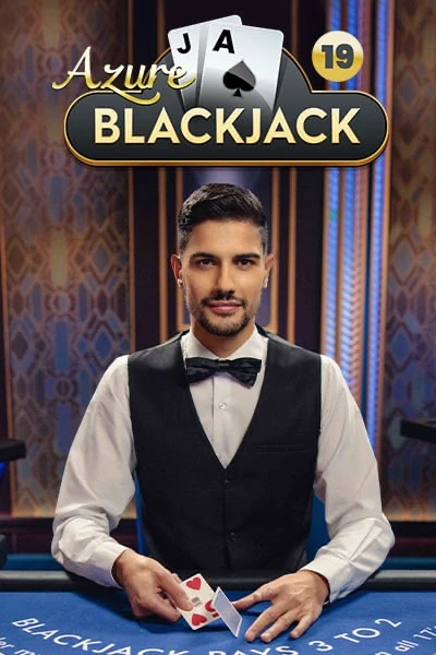 Azure Blackjack 19 — live blackjack game by Pragmatic Play — play at Aurelia