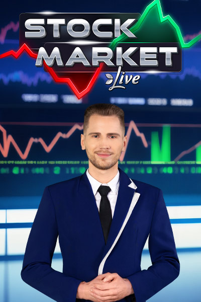 Stock Market Live — live game show game by Evolution — play at Aurelia